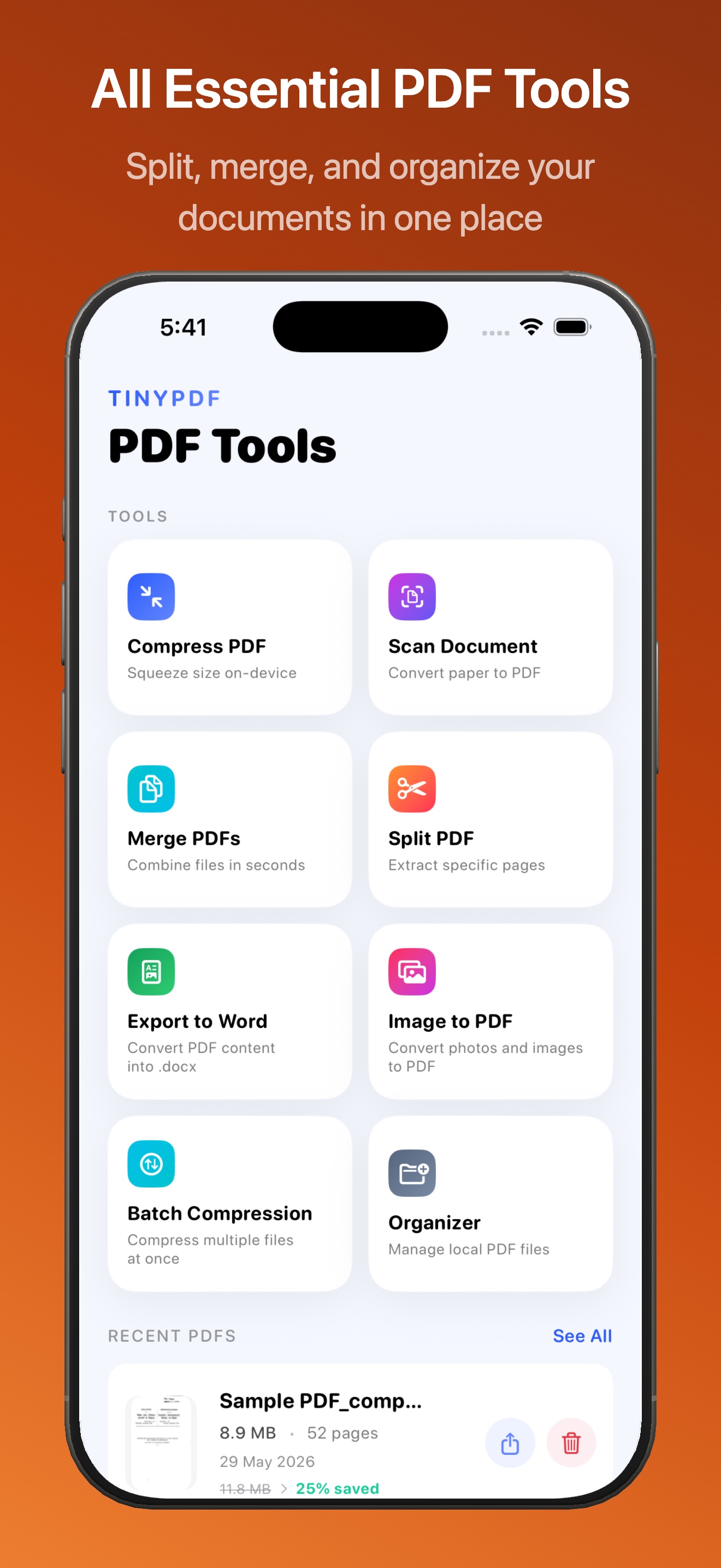 Tinypdf screenshot 1
