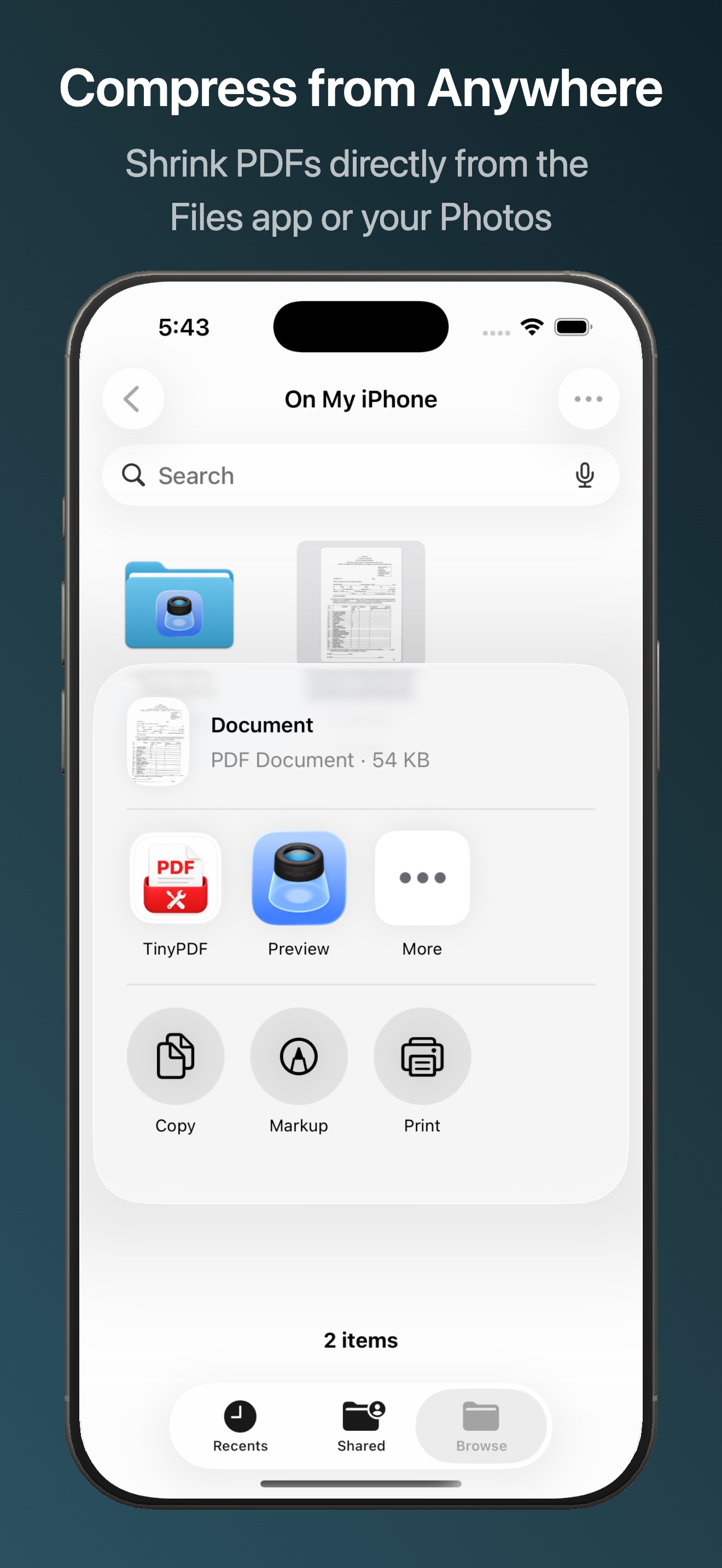 Tinypdf screenshot 5